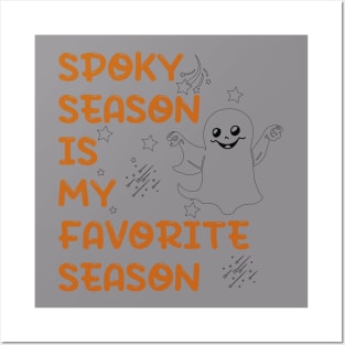 SPOKY SEASON Posters and Art